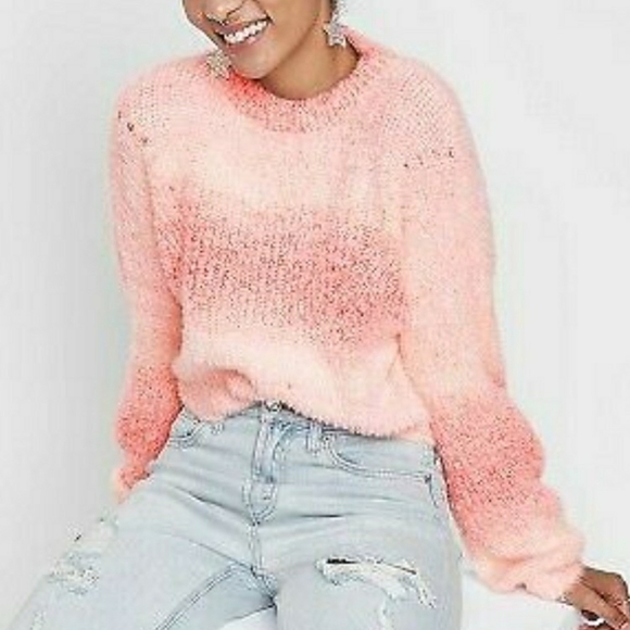 [Wild Fable] NWT soft fuzzy cropped sweater. - Picture 2 of 4